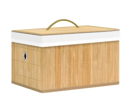 Uzglabāšanas Kastes, 4 Gab., Bambuss Vidaxl