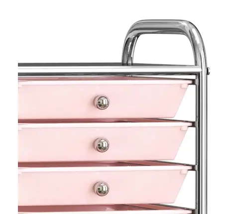 10 Sahtliga Liigutatav Hoiukäru, Ombre, Roosa, Plast 10 Sahtliga Liigutatav Hoiukäru, Ombre, Roosa, Plast