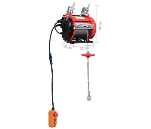 Elektriskā Sastatņu Vinča, 500 Kg, 230 V Vidaxl