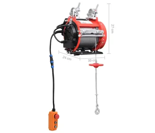 Elektriskā Sastatņu Vinča, 800 Kg, 230 V Vidaxl