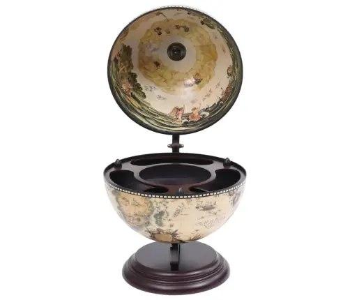 Gloobusekujuline Alkoholikapp, Eukalüptipuit, Valge