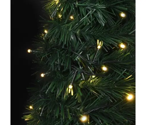 Ziemassvētku Eglīte Zaļa 150 X 150 Cm Pvc Vidaxl