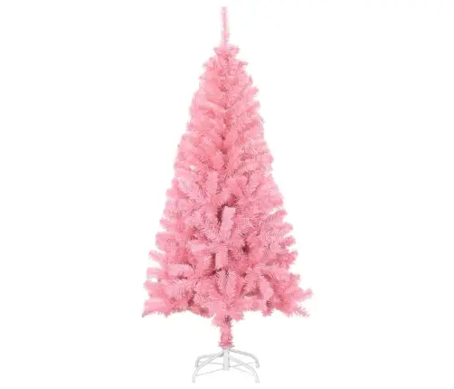 Kunstkuusk Alusega, Roosa, 150 cm Pvc