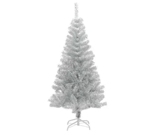Dirbtinė Kalėdų Eglutė Su Stovu, Sidabrinės Spalvos, 150cm Pet Dirbtinė Kalėdų Eglutė Su Stovu, Sidabrinės Spalvos, 150cm Pet