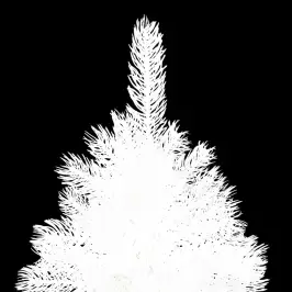 Mākslīgā Ziemassvētku Egle, Dabīga Izskata Skujas, 120Cm, Balta Vidaxl Mākslīgā Ziemassvētku Egle, Dabīga Izskata Skujas, 120Cm, Balta Vidaxl