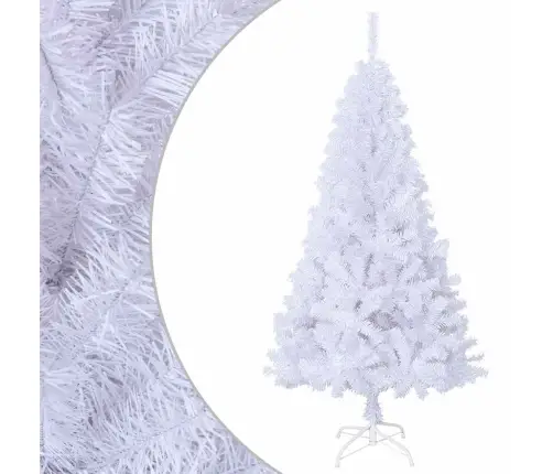 Dirbtinė Kalėdų Eglutė Su Storomis Šakomis, Balta, 150cm Pvc