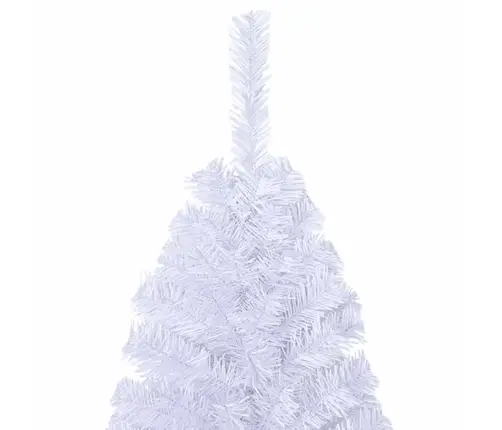 Mākslīgā Ziemassvētku Egle, Biezi Zari, Balta, 180 Cm, Pvc Vidaxl Mākslīgā Ziemassvētku Egle, Biezi Zari, Balta, 180 Cm, Pvc Vidaxl