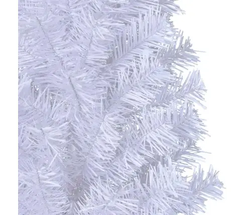 Mākslīgā Ziemassvētku Egle, Biezi Zari, Balta, 180 Cm, Pvc Vidaxl Mākslīgā Ziemassvētku Egle, Biezi Zari, Balta, 180 Cm, Pvc Vidaxl