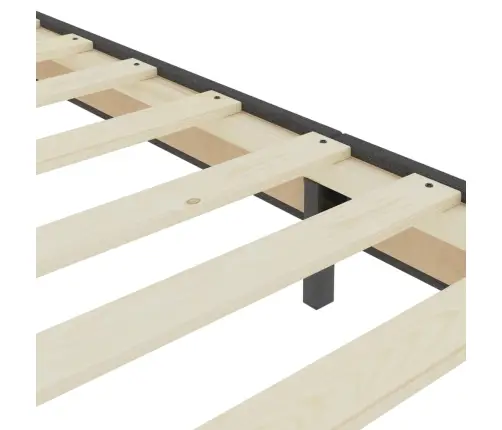 Gulta Ar Atsperu Matraci, Tumši Pelēks Audums, 80X200 Cm Vidaxl Gulta Ar Atsperu Matraci, Tumši Pelēks Audums, 80X200 Cm Vidaxl