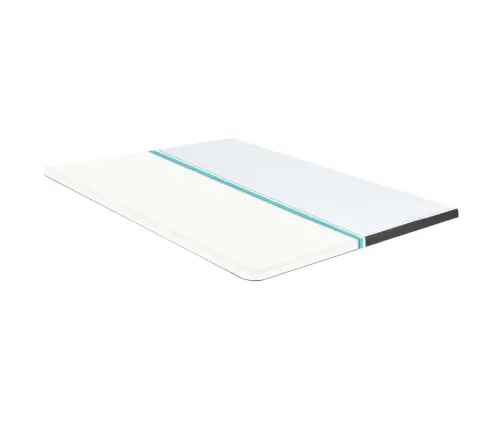 Gulta Ar Atsperu Matraci, Tumši Pelēks Audums, 140X200 Cm Vidaxl