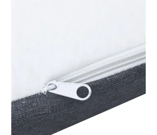 Lova Su Spyruokliniu Čiužiniu, Tamsi Pilka, 180X200cm Audinys