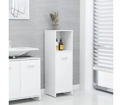 Vannasistabas Skapītis, Balts, 30X30X95 Cm, Inženierijas Koks Vidaxl Vannasistabas Skapītis, Balts, 30X30X95 Cm, Inženierijas Koks Vidaxl