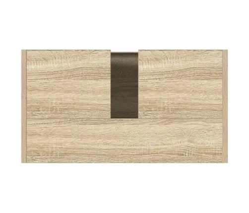 Vannasistabas Skapītis, Ozolkoka, 60X33X61Cm, Inženierijas Koks Vidaxl