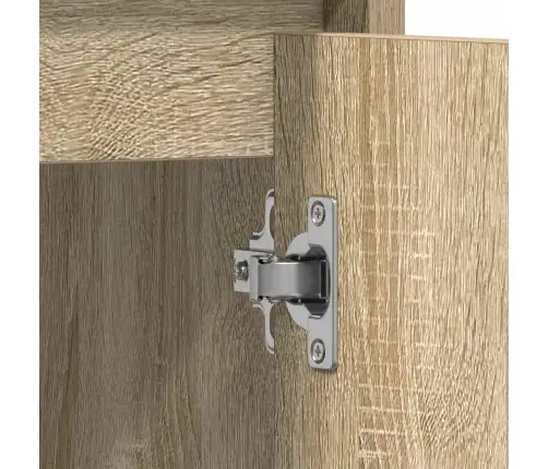 Vannasistabas Skapītis, Ozolkoka, 60X33X61Cm, Inženierijas Koks Vidaxl