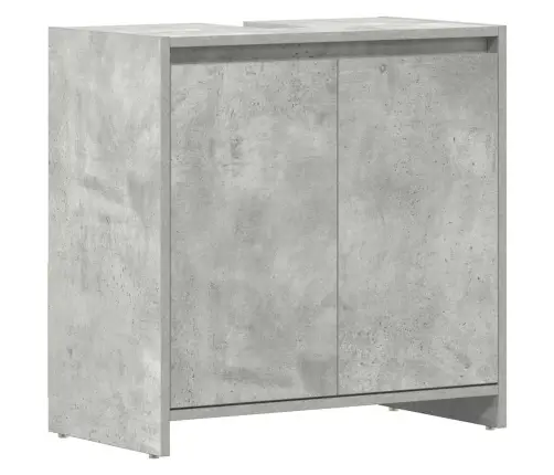 Vannasistabas Skapītis, Betona Pelēks, 60X33X61 Cm Vidaxl