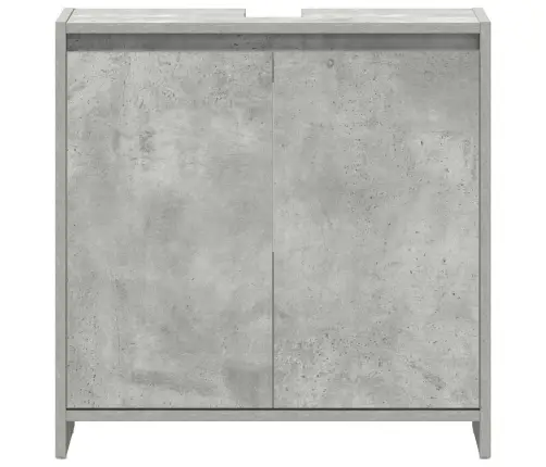 Vannasistabas Skapītis, Betona Pelēks, 60X33X61 Cm Vidaxl