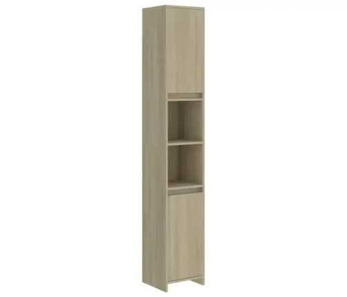 Vonios Kambario Spintelė, Ąžuolo, 30X30X183,5cm Mediena