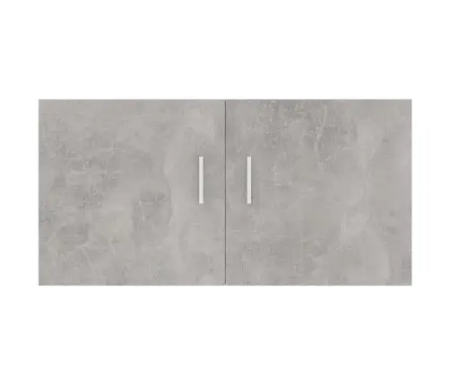 Prie Sienos Montuojama Spintelė, Betono, 80X39X40cm Mediena Prie Sienos Montuojama Spintelė, Betono, 80X39X40cm Mediena