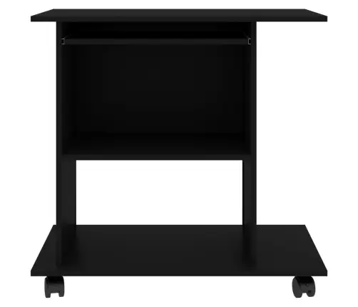 Datorgalds, Melns, 80X50X75 Cm, Inženierijas Koks Vidaxl Datorgalds, Melns, 80X50X75 Cm, Inženierijas Koks Vidaxl