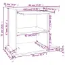 Datorgalds, Melns, 80X50X75 Cm, Inženierijas Koks Vidaxl Datorgalds, Melns, 80X50X75 Cm, Inženierijas Koks Vidaxl
