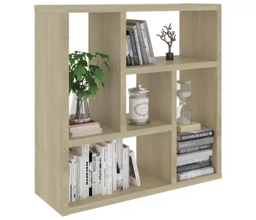 Sienas Plaukts Ozolkoka Krāsa 45,1X16X45,1 Cm Inženierijas Koks Vidaxl