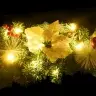 Jõulupärg Led-Tuledega, Roheline, 60 cm Pvc