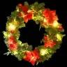 Jõulupärg Led-Tuledega, Roheline, 60 cm Pvc