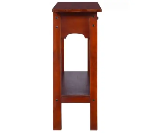 Konsoollaud, Klassikaline Pruun, 90 X 30 X 75 Cm Mahagonipuit Konsoollaud, Klassikaline Pruun, 90 X 30 X 75 Cm Mahagonipuit