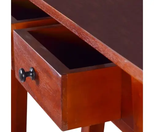 Konsoollaud, Klassikaline Pruun, 90 X 30 X 75 Cm Mahagonipuit Konsoollaud, Klassikaline Pruun, 90 X 30 X 75 Cm Mahagonipuit