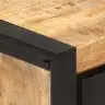 Tv Skapītis, 140X30X40 Cm, Neapstrādāts Mango Koks Vidaxl