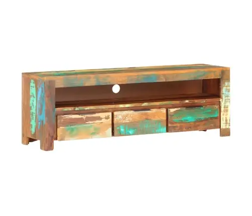 Tv Skapis 119X30X41 Cm Reģenerēta Masīvkoka Vidaxl