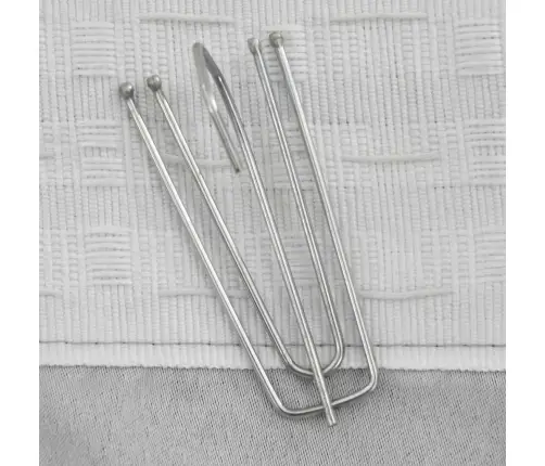 Gaismu Necaurlaidīgs Aizkars Ar Āķiem, 290X245 Cm, Pelēks Vidaxl