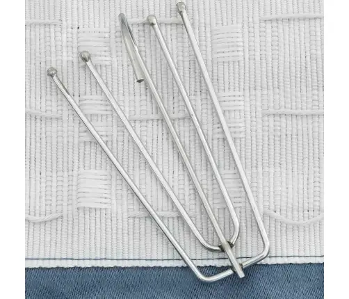 Pimendavad Kardinad Konksudega, 2 Tk Sinine 140 X 225 Cm