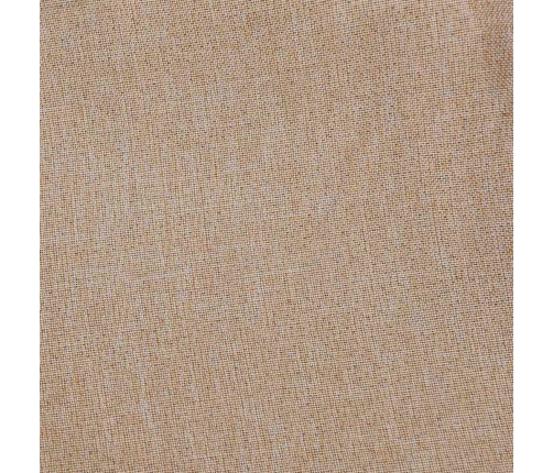 Naktinės Užuolaidos Su Kabliukais, 2Vnt., Smėlio, 140X175Cm