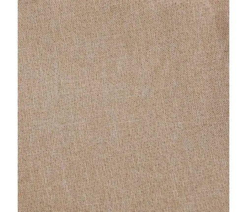 Biezie Aizkari Ar Āķiem, 2 Gab., Bēši, Linveida, 140X175 Cm Vidaxl
