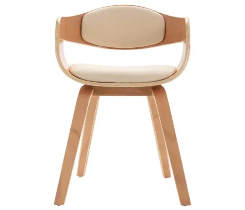 Virtuves Krēsli, 6 Gab., Liekts Koks Un Mākslīgā Āda Vidaxl Virtuves Krēsli, 6 Gab., Liekts Koks Un Mākslīgā Āda Vidaxl