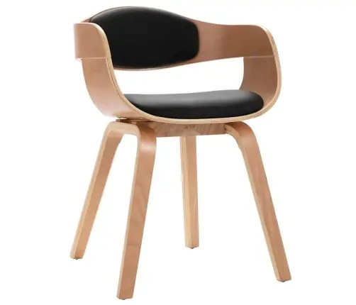 Söögitoolid 6 Tk, Painutatud Puit Ja Kunstnahk