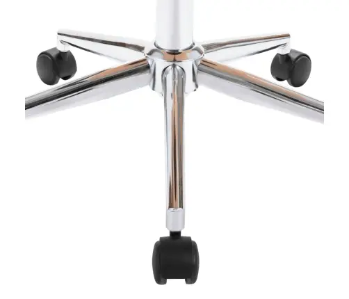 Pöörlev Kontoritool, Pruunikashall, Painutatud Puit Ja Kangas