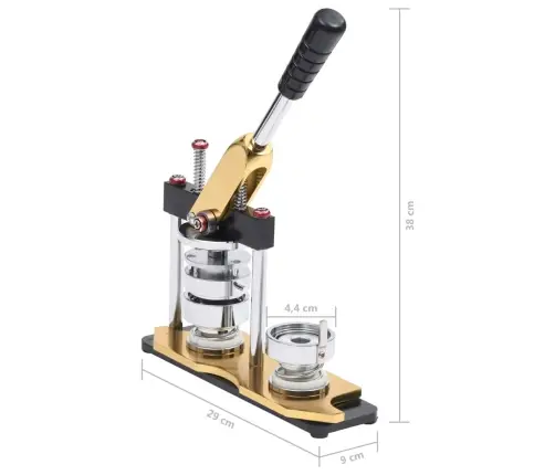 Nozīmīšu Izgatavošanas Ierīce Ar Apļu Griezēju, 44 M Vidaxl