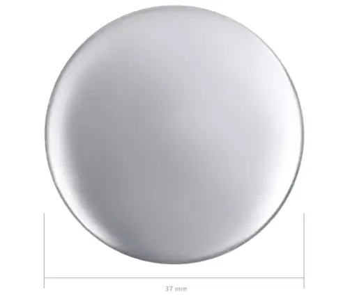 Nozīmīšu Pamatnes, 500 Gab., 37 Mm Vidaxl