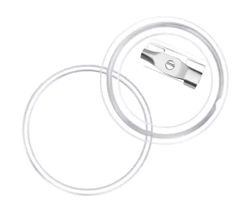 Apaļu Nozīmīšu Komplekti, 100 Gab., Akrils, 25 Mm Vidaxl