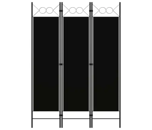 Kambario Pertvara, 3 Dalių, Juodos Spalvos, 120X180Cm