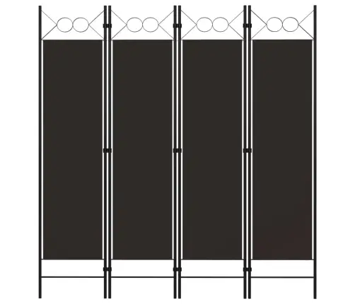 4-Paneļu Istabas Aizslietnis, Brūns, 160X180 Cm Vidaxl