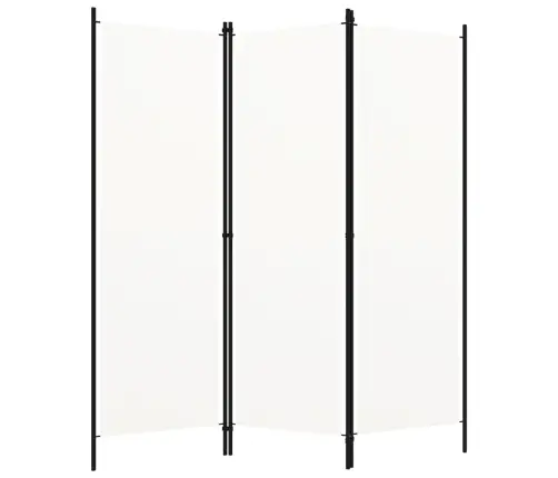 3-Paneļu Istabas Aizslietnis, Balts, 150X180 Cm Vidaxl