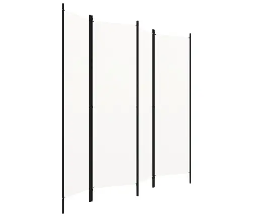 4-Paneļu Istabas Aizslietnis, Balts, 200X180 Cm  Vidaxl