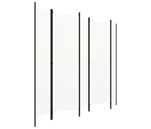 5-Paneļu Istabas Aizslietnis, Balts, 250X180 Cm Vidaxl