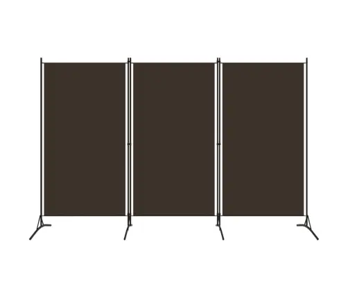 3-Paneļu Istabas Aizslietnis, Brūns, 260X180 Cm Vidaxl
