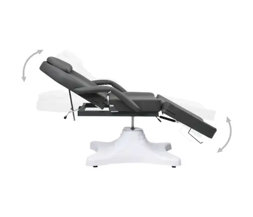 Masažinis Stalas, Pilkos Spalvos, 180X62X(86,5-118)Cm