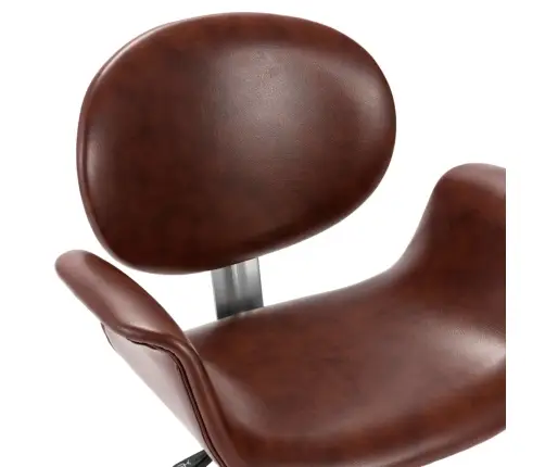 Grozāmi Virtuves Krēsli, 2 Gab., Brūna Mākslīgā Āda Vidaxl Grozāmi Virtuves Krēsli, 2 Gab., Brūna Mākslīgā Āda Vidaxl