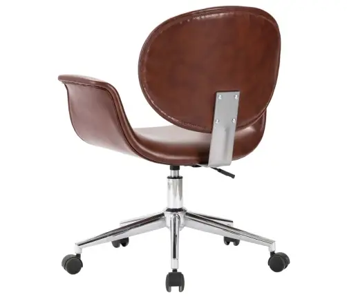 Pöörlevad Söögitoolid, 6 Tk, Pruun, Kunstnahk